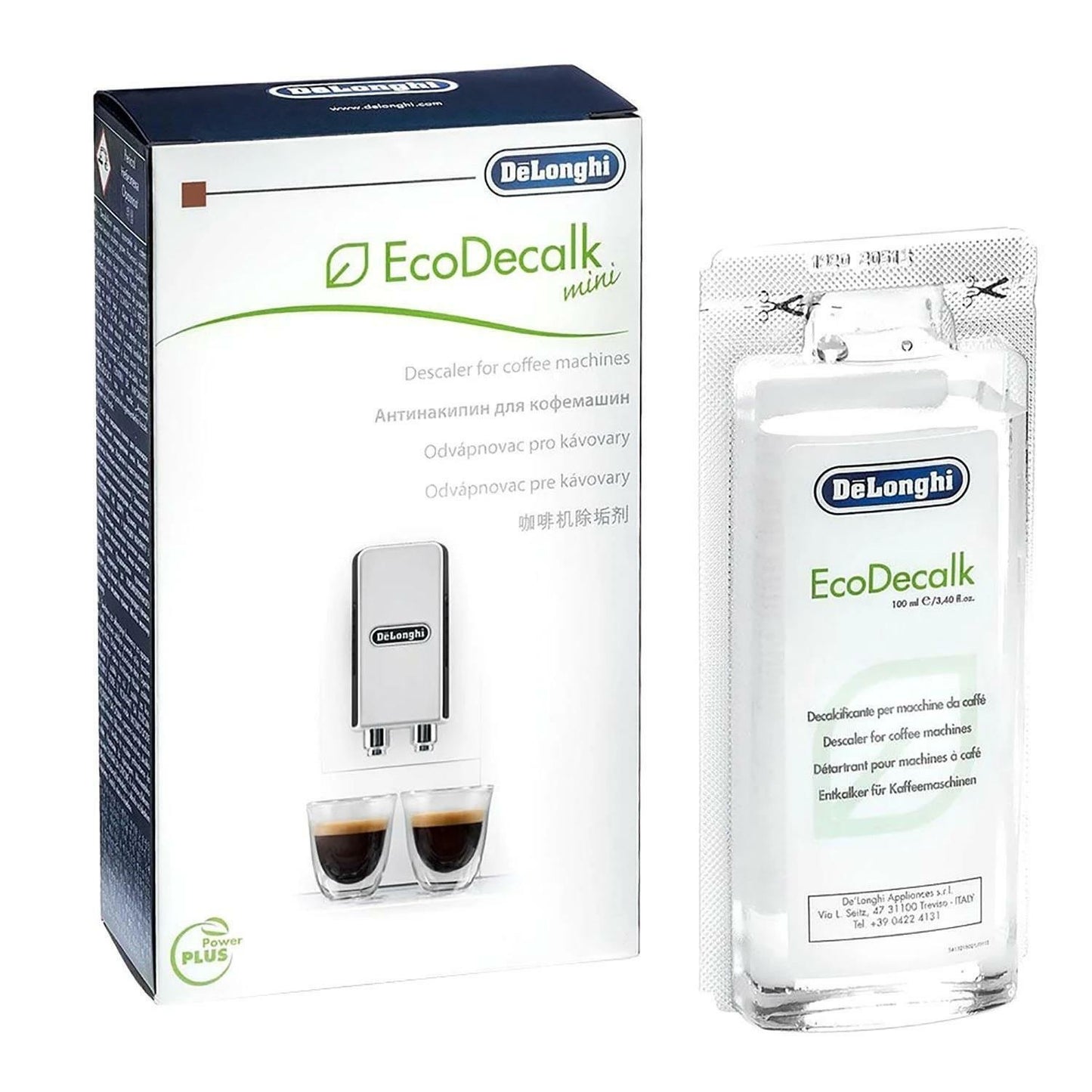 DESCALER ECODECALK 100ML ORIGINAL COFFEE MACHINE DE LONGHI